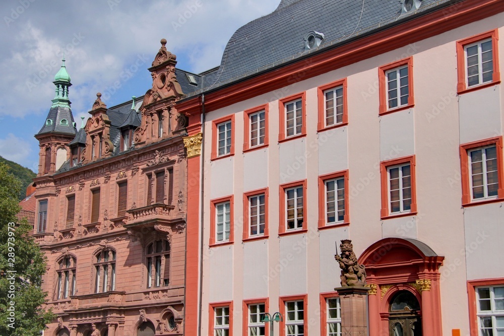 Fototapeta premium immeuble à heidelberg