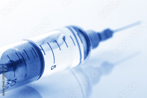 Glass syringe