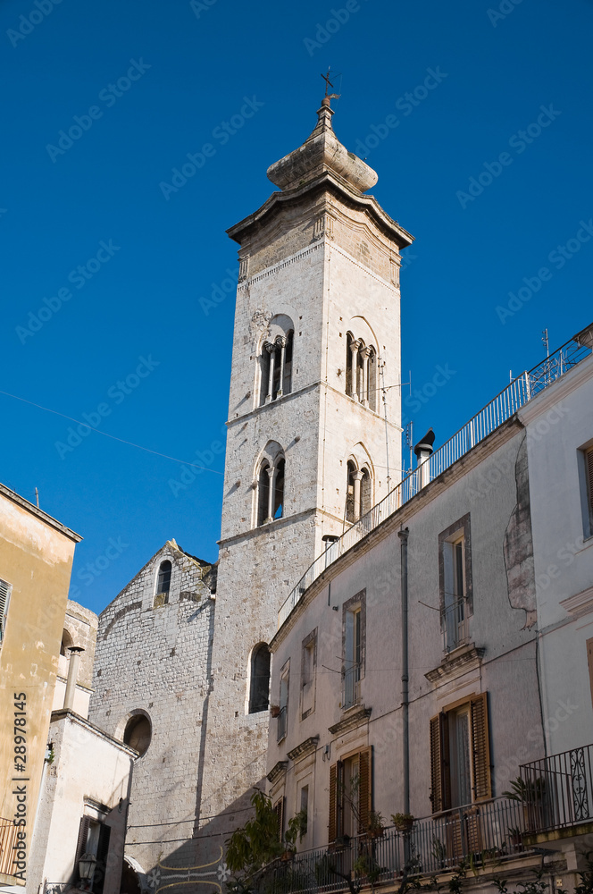 Collegiate church St. Maria della Colonna. Rutigliano. Apulia.