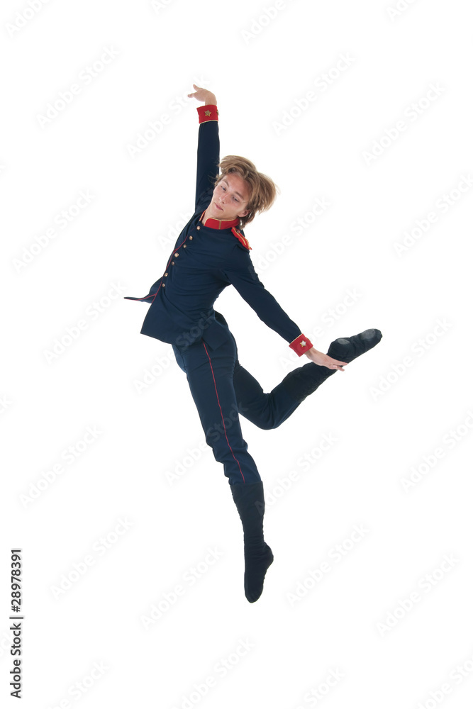 Fototapeta premium ballet man jumping