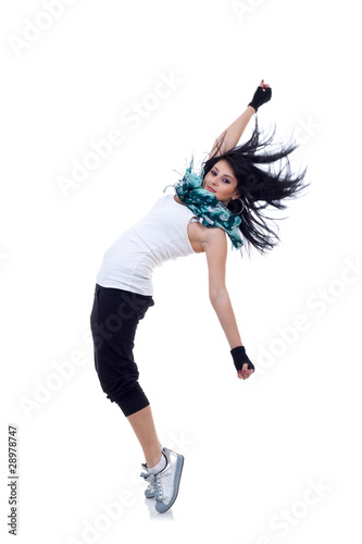headbanging modern style dancer