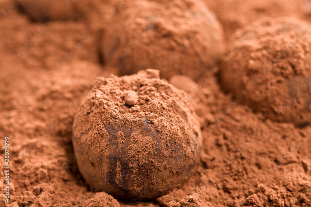 chocolate truffles