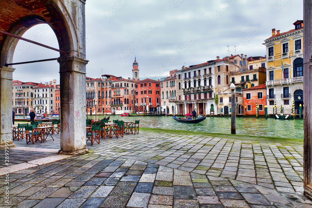 Il canal Grande di Venezia