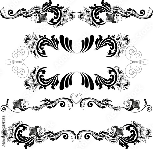 set of symmetric ornaments 2