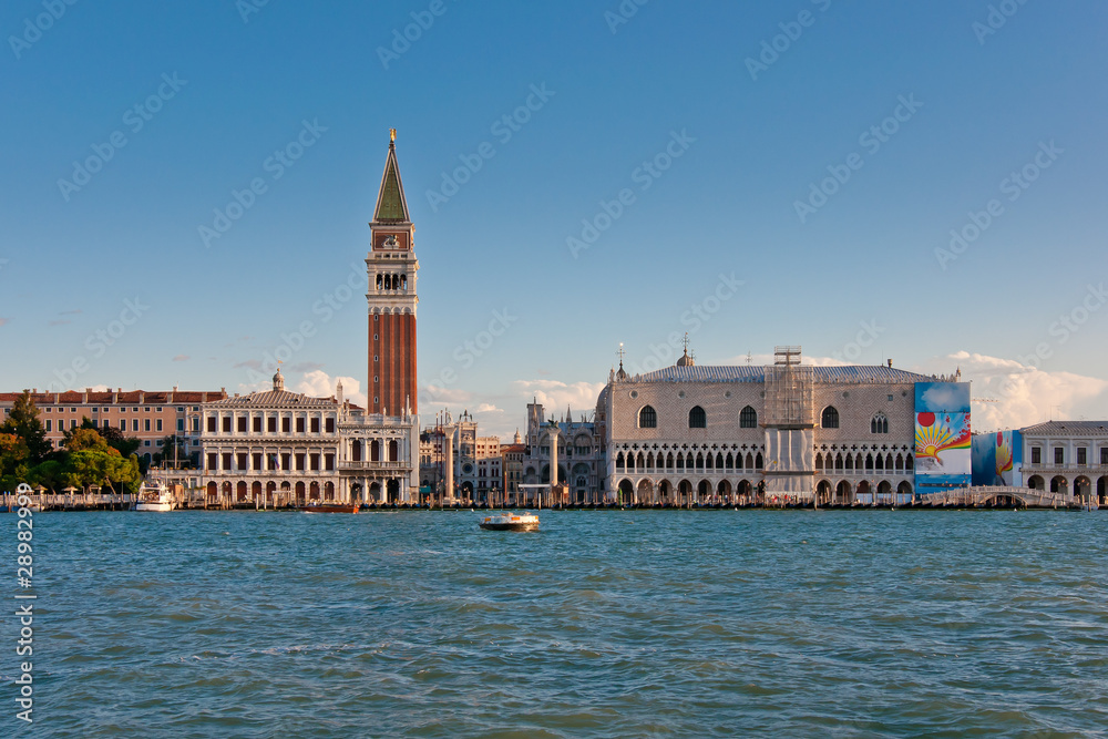 View at the San Marco square