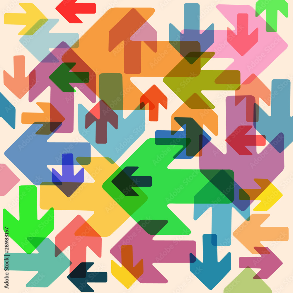 An Abstract Background with Arrows An Abstract Background with Arrows