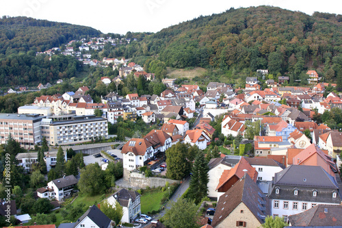 Blick auf die Stadt Lindenfels