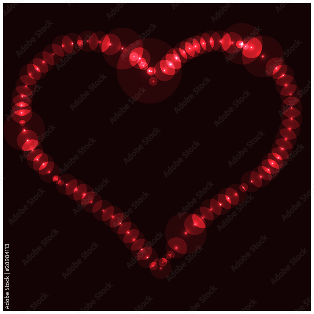 Obraz premium Abstract valentine background.