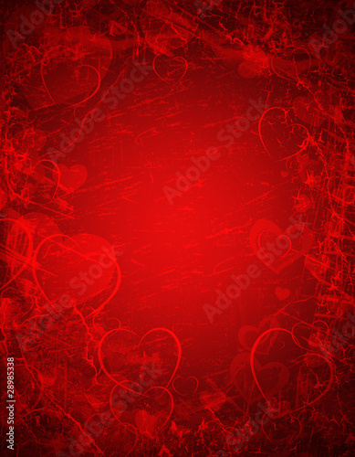 Valentine's day red background