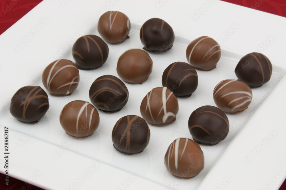 Pralinen sortiert Pralinen sortiert