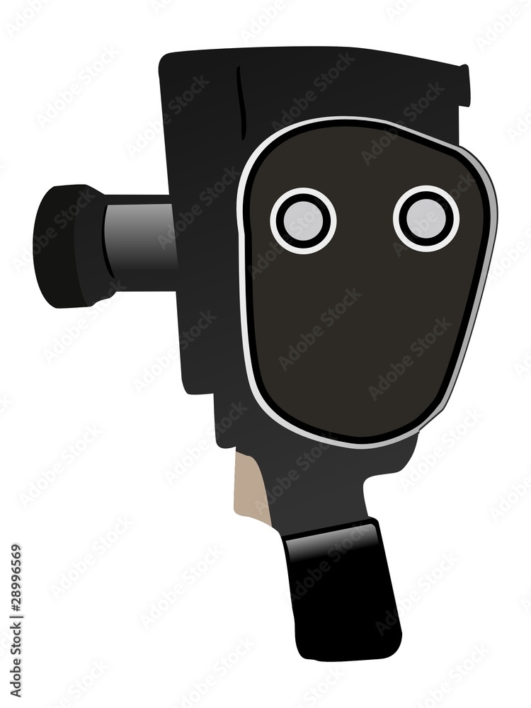 Cinema camera. Vector Cinema camera. Vector