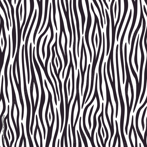 Fototapeta Seamless background with zebra skin pattern