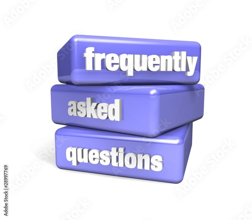 Frequently asked question Blocks photo