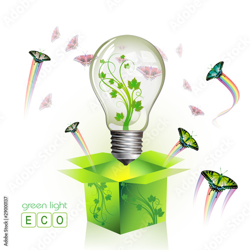 Light bulb for eco