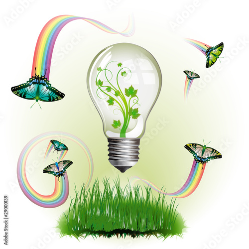 Light bulb for eco