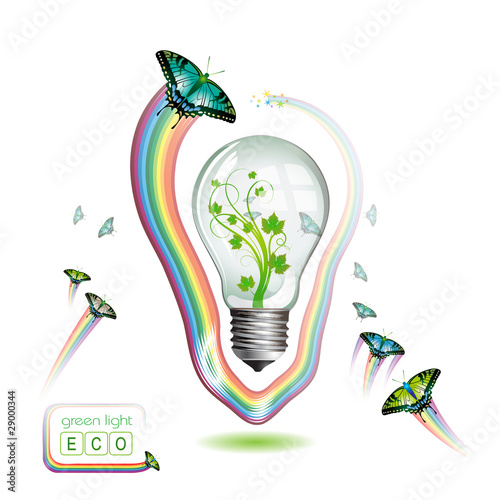 Light bulb for eco