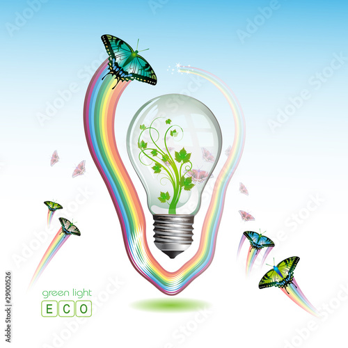 Light bulb for eco