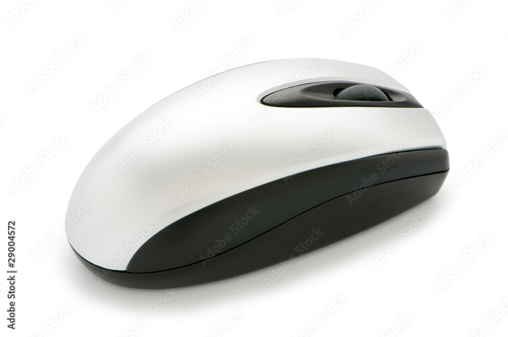 Cordless mouse isolated on the white background Cordless mouse isolated on the white background