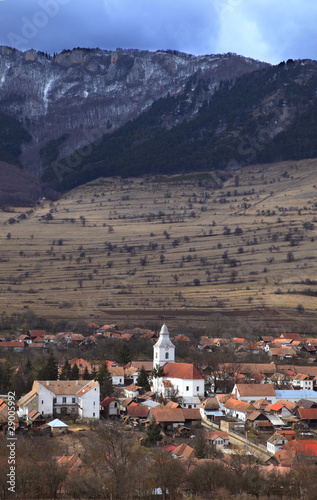 Mountain village-vertical version photo