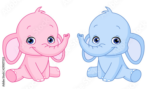 Baby elephants