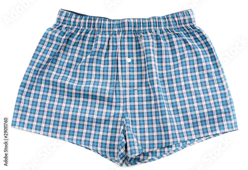 Men's plaid shorts