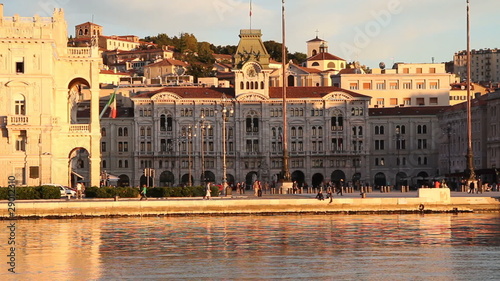 Trieste central square, Italy
