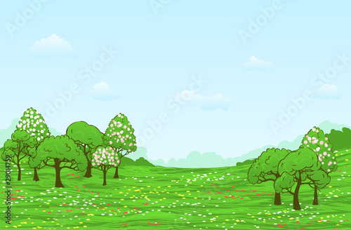 Spring landscape