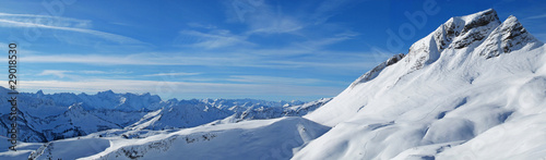 Vista panorámica sobre los Alpes © Thomas