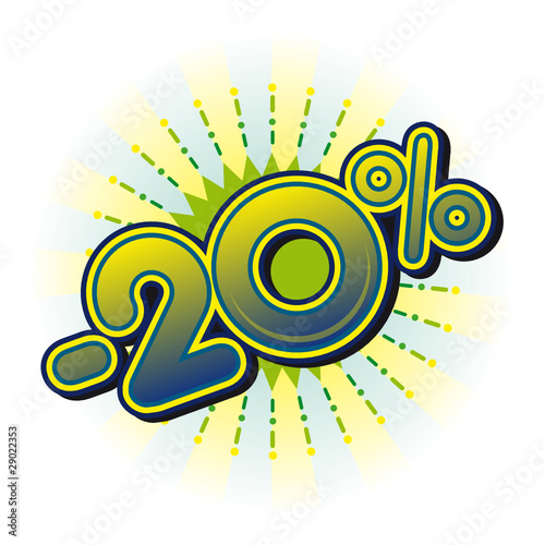 Soldes promotions remises prix vente commerce promo 20%