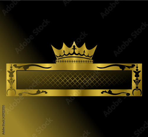 diadème couronne or