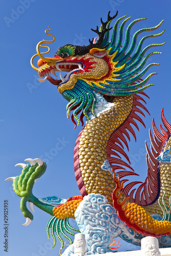 many big dragons are color , a city is Nakolsawun, Thailand