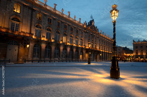 Sur la place Stanislas à Nancy photo