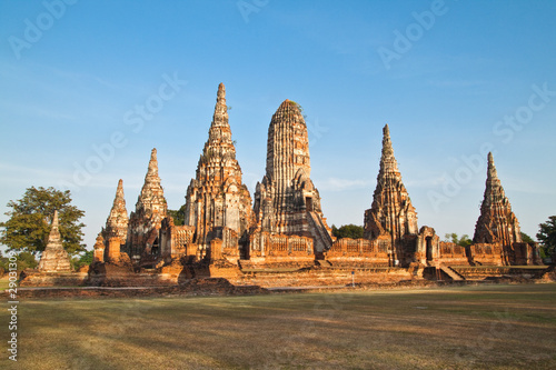 Ancient pagoda-Ayutthaya Thailand © Satit _Srihin