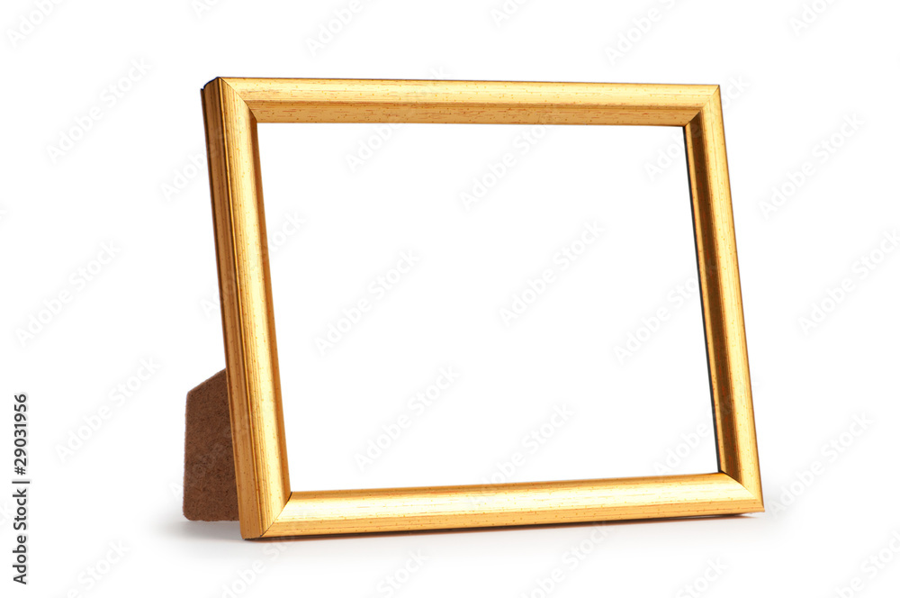 Picture frame isolated on the white background Picture frame isolated on the white background