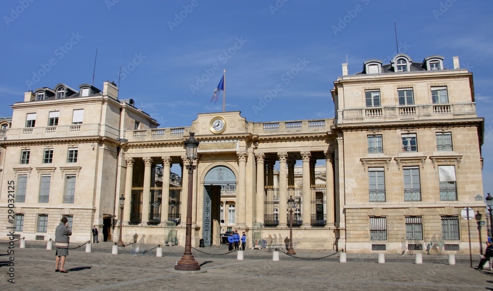 Fototapeta premium assemblée nationale à paris