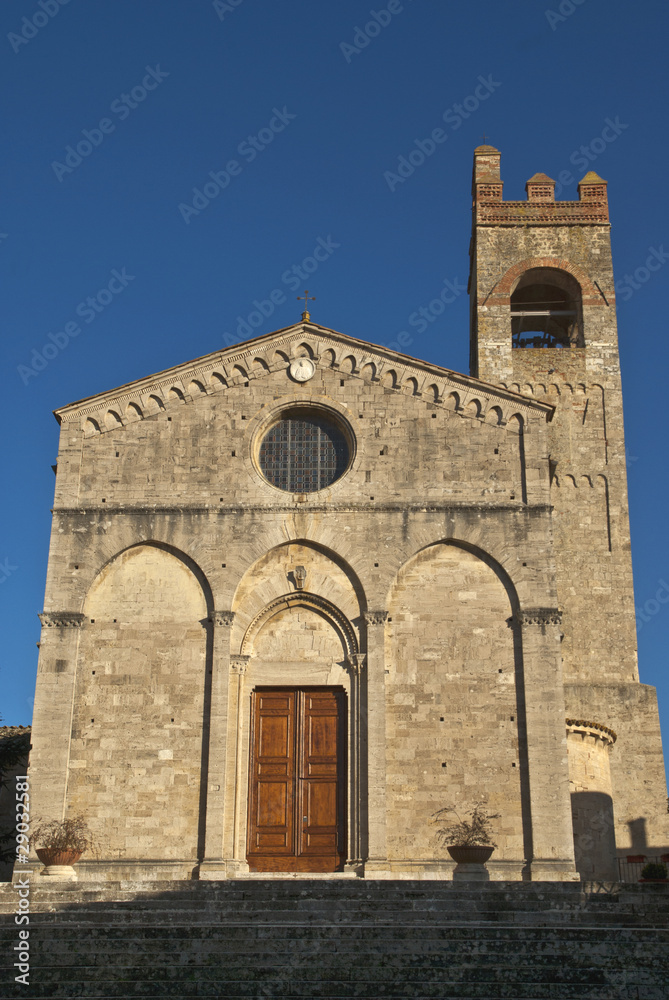 Toscana, Asciano: collegiata di Sant'Agata 2