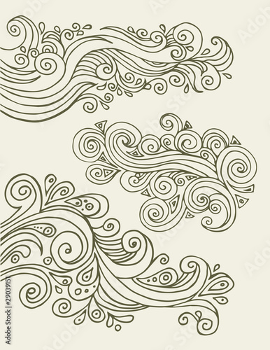 Doodles design elements