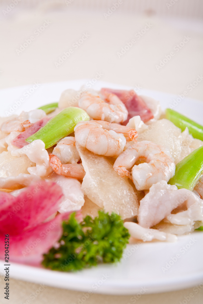 china delicious food--shrimp
