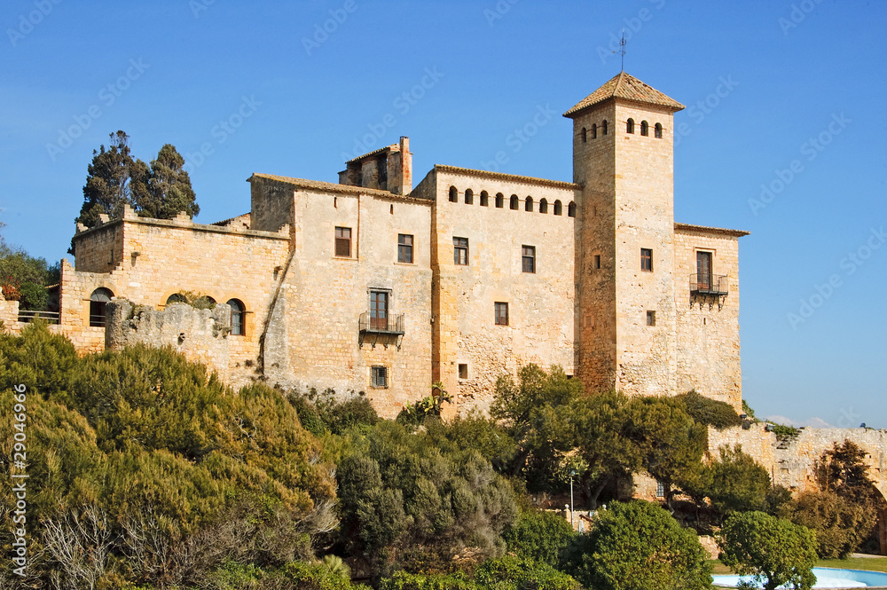 Tamarit Castle, in Tarragona, Spain