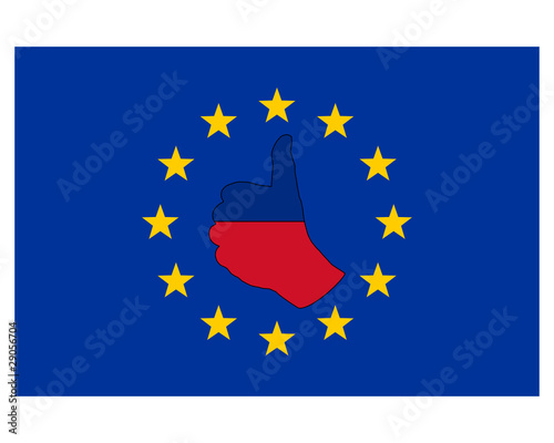 Liechtenstein Handzeichen
