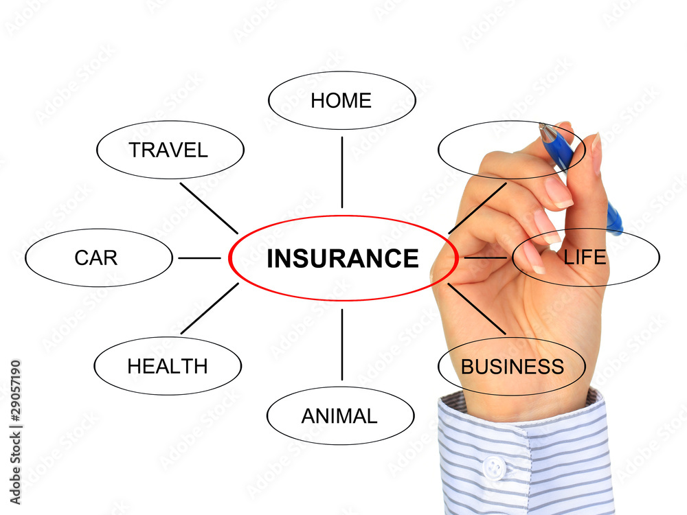 Obraz premium Insurance concept.