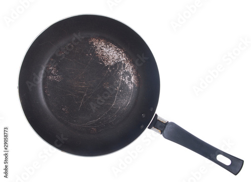 Obraz na płótnie Dirty frying pan