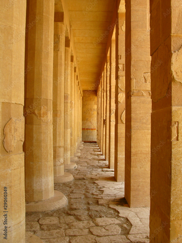 Awesome Temple of Queen Hatshepsut, in Luxor, Egypt.