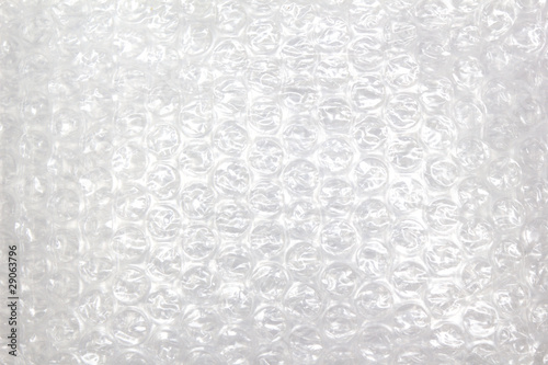 The texture of bubble cellophane