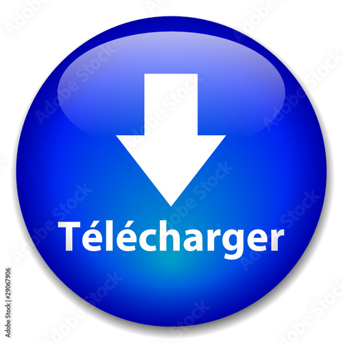 Bouton TELECHARGER (téléchargement internet web downloader)