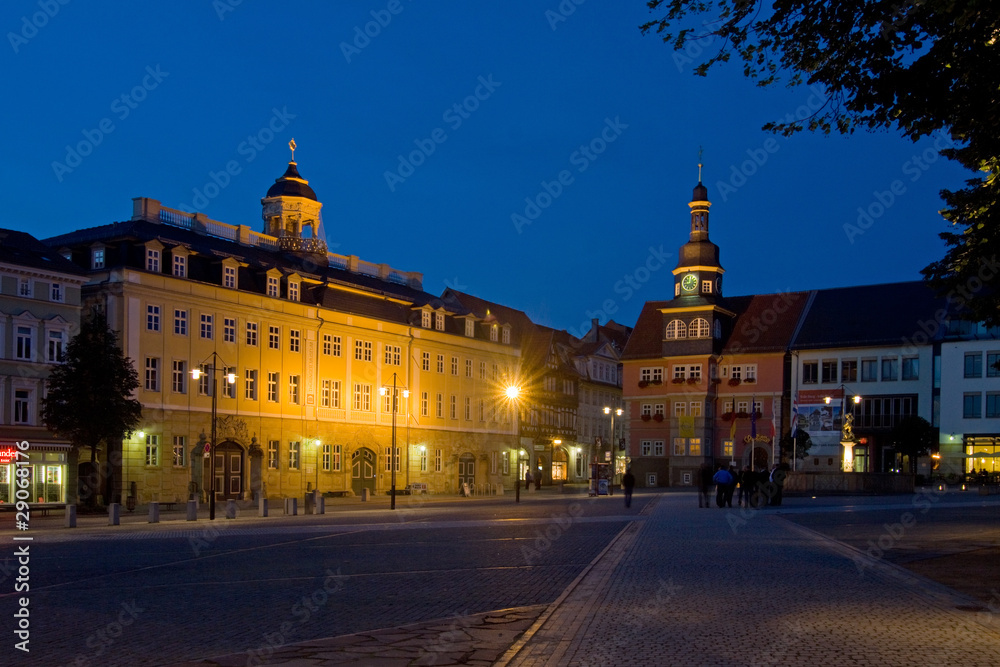 Schloss und Rathaus
