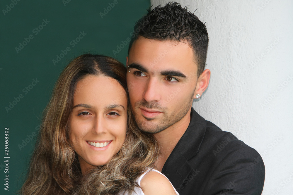 Obraz premium Portrait of a young couple