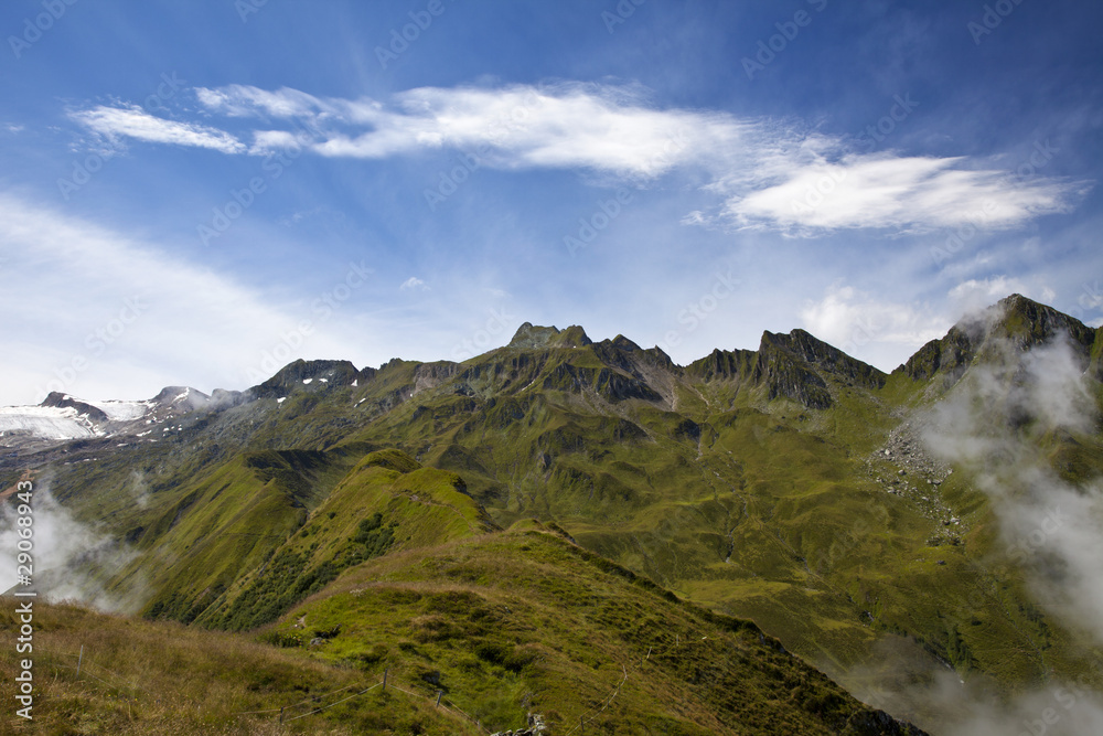 Fototapeta premium Berge der Alpen