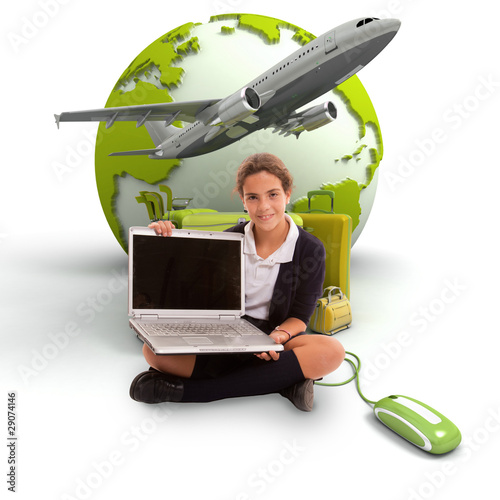 e-traveling kid