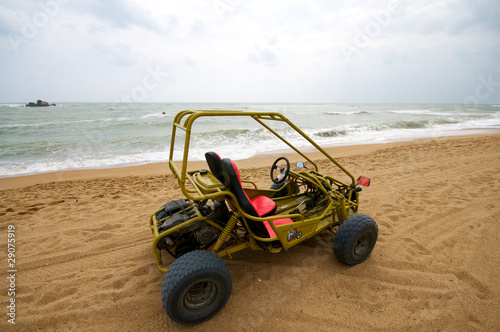 ATV on beach fun